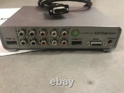 Matrox MXO2 MX02 Mini for Desktop Editing Systems with PCIe host adapter card I/O