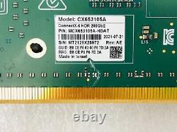 Mellanox CX653105A MCX653105A-ECAT ConnectX-6 HDR 100GB Ethernet Adapter PARTS