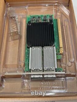 Mellanox MCX556A-EDAT ConnectX-5 Ex VPI 100Gbe Adapter Card Both Brackets