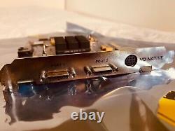 NEW Avid HD Native PCIe Card with mini-digilink cable, power cable/adapter