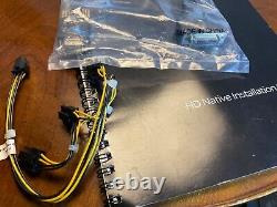 NEW Avid HD Native PCIe Card with mini-digilink cable, power cable/adapter