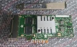 NEW GENUINE INTEL i340-T4 PCI-E x4 QUAD PORT 1Gb/s NIC ADAPTER withBOTH BRACKETS