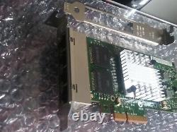 NEW GENUINE INTEL i340-T4 PCI-E x4 QUAD PORT 1Gb/s NIC ADAPTER withBOTH BRACKETS