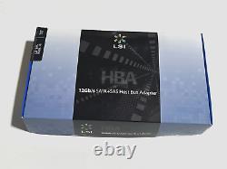 NEW LSI SAS 9300-4i SGL 12GB/S PCI-E SATA + SAS HBA CARD H5-25473-00 LSI00346