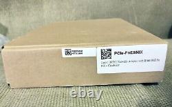 NEW Neousys PCIe-PoE550X 10GbE PoE Adapter, 2-Port Ethernet Frame Grabber Card