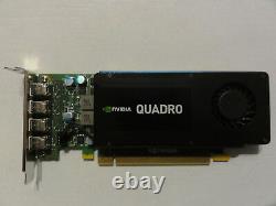 NVIDIA QUADRO K1200 4GB GDDR5 Graphic Card PCI Express 2.0 x16 Inc Adapter Cable