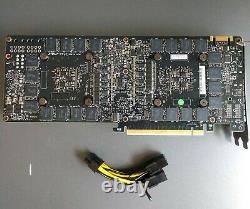 NVIDIA Tesla K80 GDDR5 24GB CUDA PCI-e GPU Computing Card with Power Adapter