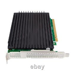 NVMe SSD Adapter Card PCI Express x16 Quad M. 2 NVMe connectors NV95NF