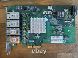 Neousys 4-Port PCIe x4 802.3at PoE Network Adapter PCIe-PoE354at