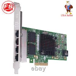 Network Card for I350-T4V2 PCI-E Four RJ45 Gigabit Ports Server Adapter NIC