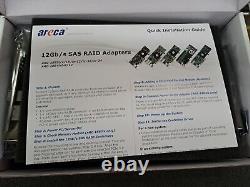 New, Areca, ARC-1883IX-16, PCIE CARD, SAS/SATA RAID ADAPTORS 12Gb/s, 16PT, 2GB CAC