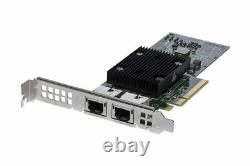 New DELL BROADCOM 57416 PCI-E 3.0 x8 10GbE Dual Port Network Adapter Card 3TM39