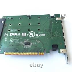 New For DELL M. 2 Four Port Solid State SSD Hard Disk PCIe Adapter Expansion Card