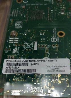 New Intel X550-T1 Ethernet Converged Network Adapter Card 10Gigabit 10G PCI-E