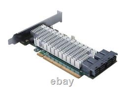 New Sealed Highpoint NVMe U. 2 SSD Dedicated RAID Card Adapter SSD7120