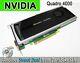 Nvidia Quadro 4000 Pcie Graphics Card With Drivers & Adapter Excellent Condition