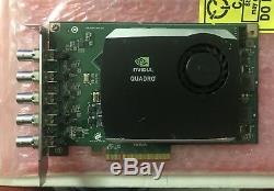 Nvidia Quadro SDI Capture Card Video Capture Adapter PCIe x8 VCQFXSDINPUT-T
