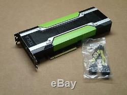 Nvidia Tesla K80 GPU Accelerator 24GB GDDR5 PCI-E Graphics Video Card with Adapter