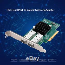 ORICO 10 Gigabit Network Adapter PCIE Dual Port Lan Network Card INTEL82599 Chip