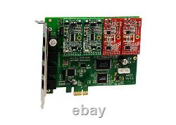Openvox A400 Series 4 Port Analog PCI/PCIE Base card Asterisk Card