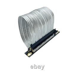 PCIE 5.0 X16 graphics card extension cable 90° right angle GEN5 adapter 16AC5