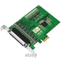 PCIE to RS232 8 Ports Serial Card High Speed DR62 Adapter Com DB9 Connector 4U