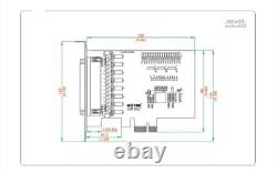 PCIE to RS232 8 Ports Serial Card High Speed DR62 Adapter Com DB9 Connector 4U