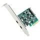 Pci-e 4x Express To Usb 3.1 Usb-c Type C Dual Port Add On Expansion Card Adapter