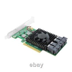 PCI Express 3.0 x8 to 4 x U. 2 (SFF-8643) NVMe SSD Adapter Card