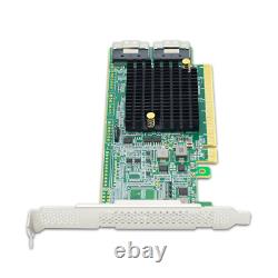 PCI Express 4.0 x16 to Two SlimSAS SFF-8654 8i Retimer Adapter-RTC PE4165-4I