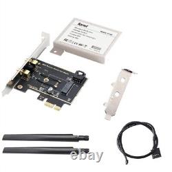 PCI-e WiFi Bluetooth Adapter Converter for NGFF Key A+E M. 2 2230 WiFi Card