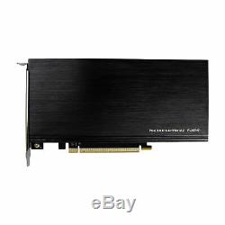 PCIe 3.0 X16 PLX8747 to 4 Port M. 2 NVMe SSD Adapter Expansion Card Mkey Nvme