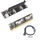 Pcie 3.0 X16 To 4 Port + 2port Slimsas 8i X2 To Pci-e 4.0 X16 Adapter Card