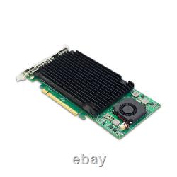 PCIe 3.0 x16 to 4 xM. 2 NVMe SSD Adapter Card with heatsink