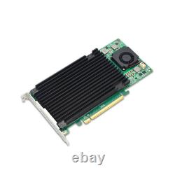 PCIe 3.0 x16 to 4 xM. 2 NVMe SSD Adapter Card with heatsink