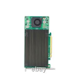 PCIe 3.0 x16 to 4 xM. 2 NVMe SSD Adapter Card with heatsink