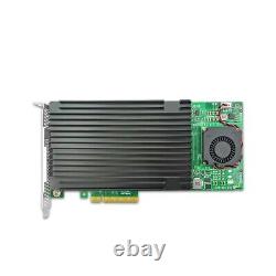 PCIe 3.0 x8 to 4 xM. 2 SSD NVMe Switch Adapter Switch Card with heatsink