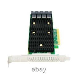 PCIe 3.1 x8 to 16 Port SAS/SATA/NVMe HBA Expansion Card
