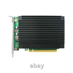 PCIe 4.0 x16 to 4-Port M. 2 NVMe Adapter Card