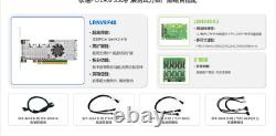 PCIe 4.0 x16 to 4-port built-in 8654 8I NVMe switch adapter