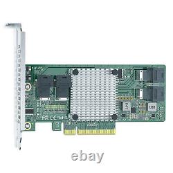 PCIe Switch Adapter for U. 2 SSD, with PEX Controller, PCIe X8 to 4 SAS SFF-8643