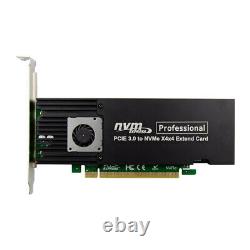 PCIe x16 ASM2824 to 4 port M. 2 NVMe SSD Adapter Expansion Card Mkey Nvme to PCIE