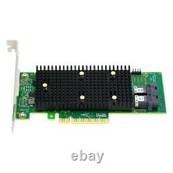 PCIe x8 to 8 Port SAS/SATA/NVMe HBA Expansion Card