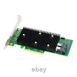 PCIe x8 to 8 Port SAS/SATA/NVMe HBA Expansion Card