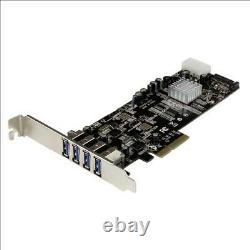 PEXUSB3S42V Startech 4 Port Dual Bus PCI Express PCIe USB 3.0 Card Adapter UASP