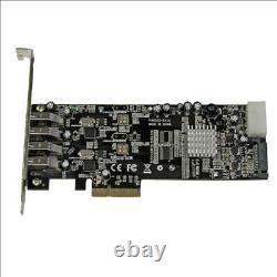 PEXUSB3S42V Startech 4 Port Dual Bus PCI Express PCIe USB 3.0 Card Adapter UASP