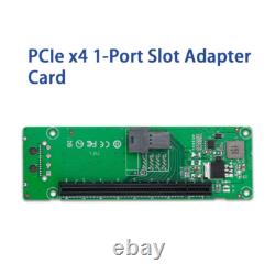Pack of 8 pieces XIC 334PE SFF-8643 x4 to PCIe x16 Slot Adapter
