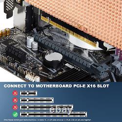 Pcie 4.0 4-Bay M. 2 Nvme SSD RAID Adapter Card WithHeatsink