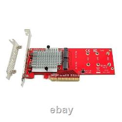 Pexm2-130 Dual Pcie Nvme M. 2 Ssd Adapter Card Pci Express 3.0 X8 Card Suppor