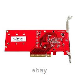 Pexm2-130 Dual Pcie Nvme M. 2 Ssd Adapter Card Pci Express 3.0 X8 Card Suppor